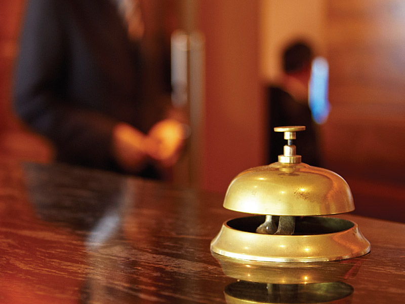 Recepție hotel din România