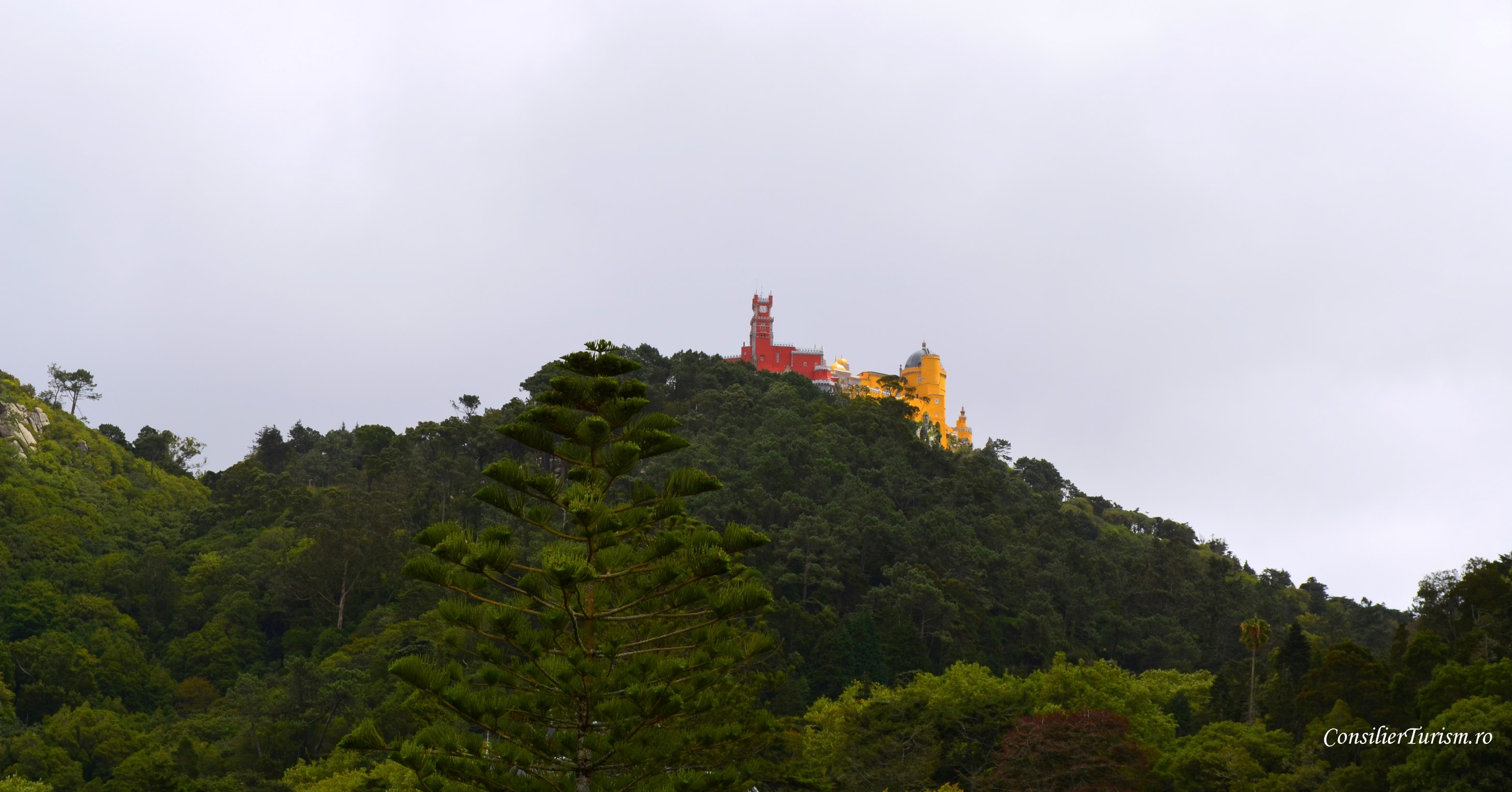 pena palace from quinta regaleira
